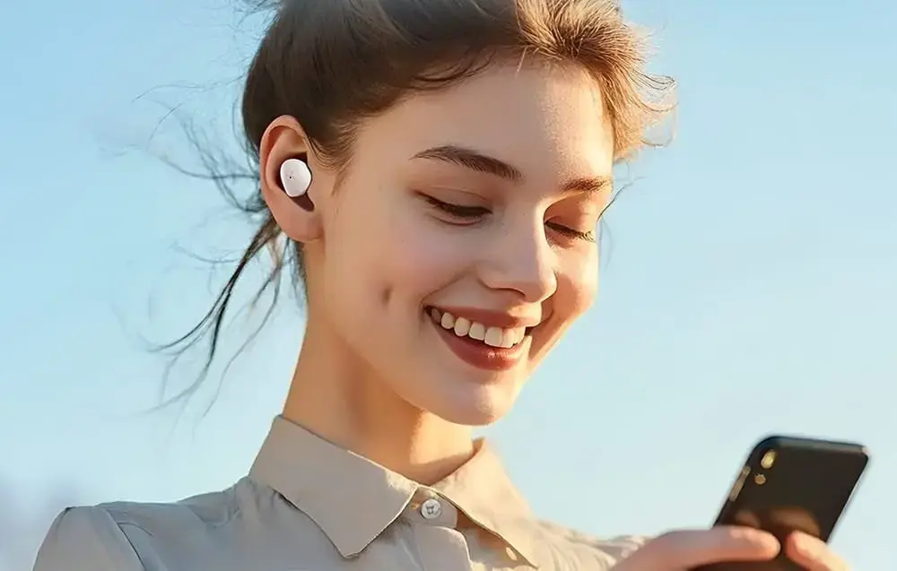 TWS Vention NBRP0 Earbuds T17 Wireless Headphones (pink)