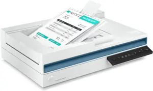 HP Scanjet Pro 3600 f1, 216 x 297 mm, 1200 x 1200 DPI, 30 ppm, 30 ppm, 30 ppm, Flatbed & ADF scanner