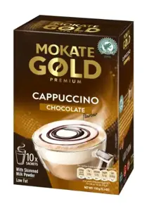 Kavos gėrimas MOKATE Gold Premium Latte Chocolate, 10 x 14g