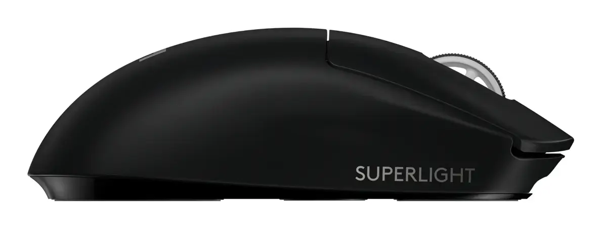 LOGITECH PRO X SUPERLIGHT belaidė žaidimų pelė, juoda