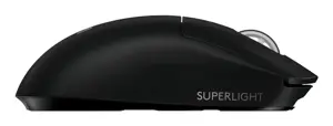 LOGITECH PRO X SUPERLIGHT belaidė žaidimų pelė, juoda