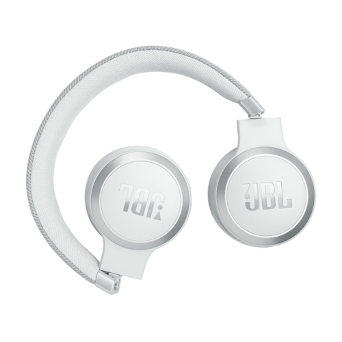 JBL belaidės ausinės "Live 670NC", baltos spalvos