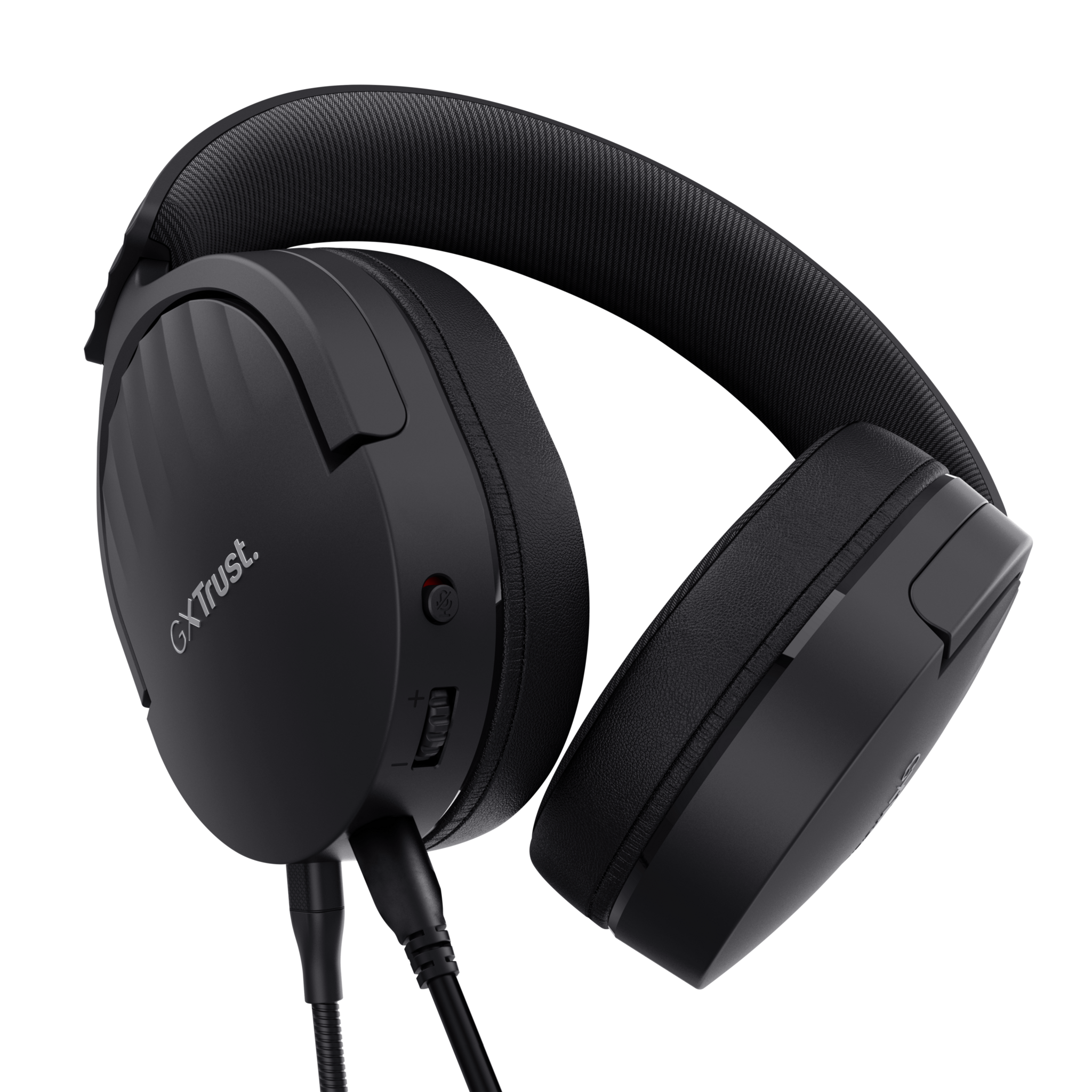 "Trust GXT 489 FAYZO", laidinės, žaidimų, 20 - 20000 Hz, 256 g, ausinės, juodos spalvos