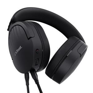 "Trust GXT 489 FAYZO", laidinės, žaidimų, 20 - 20000 Hz, 256 g, ausinės, juodos spalvos