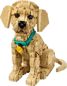 LEGO ICONS 11384 Golden Retriever Puppy