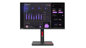 Lenovo ThinkVision T24i-30, 60,5 cm (23,8"), 1920 x 1080 taškų, "Full HD", LED, 6 ms, juoda