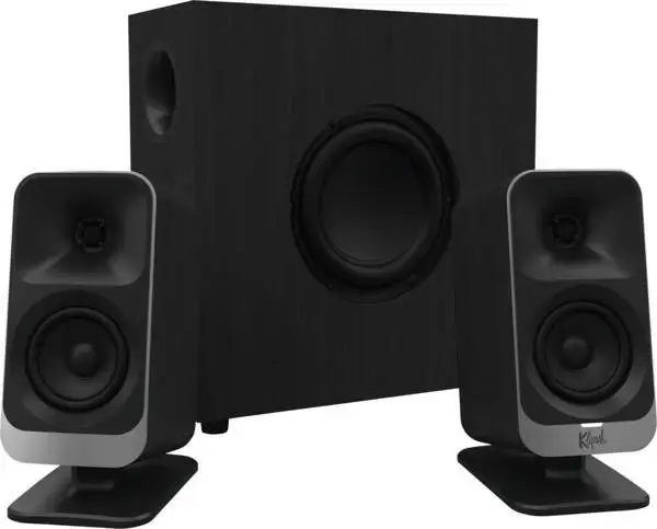 Klipsch ProMedia Lumina 2.1 speaker set PC/Laptop Black 2.1 channels Bluetooth