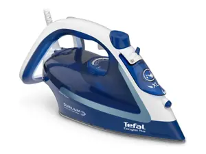 TEFAL | FV5735E0 Easygliss Plus | Steam Iron | 2500 W | Water tank capacity 270 ml | Continuous steam 45 g/min | Steam boost performance 220 g/min | Blue/White