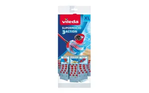 "Vileda 3Action Velour XL" šluostės papildymas