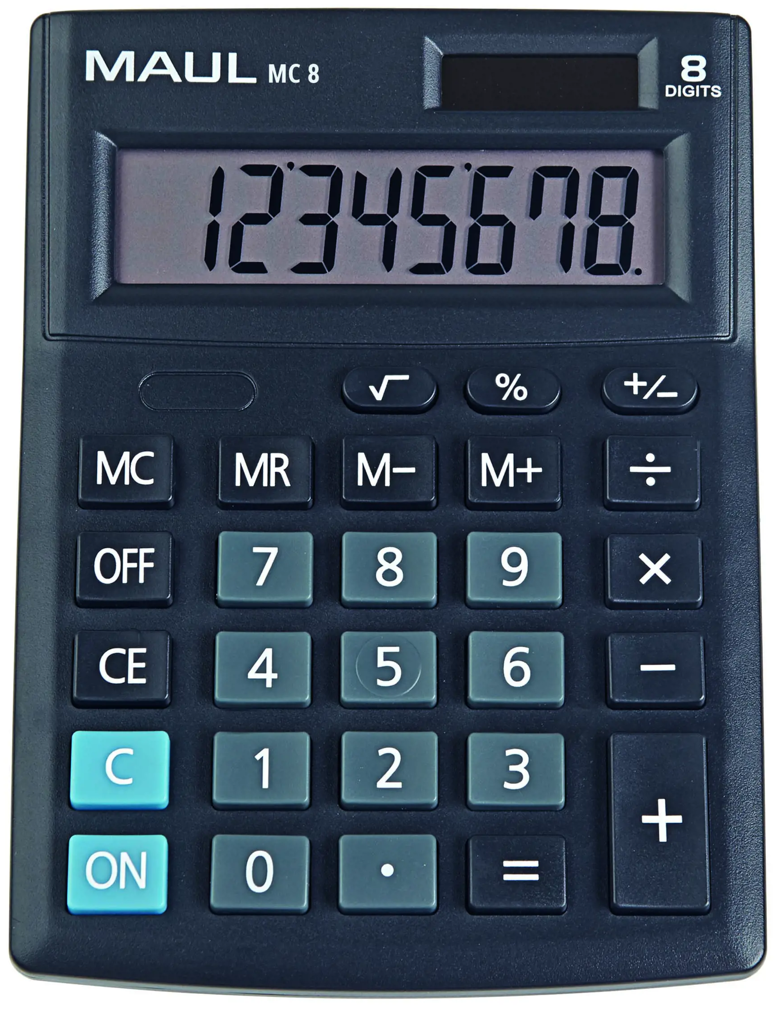 Stalinis skaičiuotuvas MAUL MC 8, 8 skaitmenys