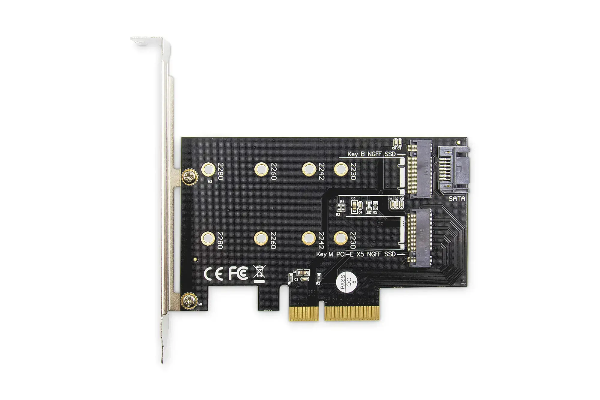 "Digitus" M.2 NGFF / NVMe SSD PCI Express 3.0 (x4) papildoma kortelė .DS-33170