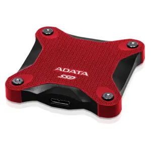 ADATA SD600Q Ext SSD 480GB 440/430Mb/s raudonos spalvos