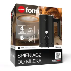 ELDOM SI560C MILK FROTHER BLACK