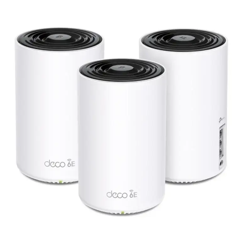 Wireless Router TP-LINK Wireless Access Point / Router 3-pack 5400 Mbps Mesh Wi-Fi 6e 3x10/100/1000M Number of antennas 4 DECOXE75(3-PACK)
