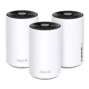 Wireless Router TP-LINK Wireless Access Point / Router 3-pack 5400 Mbps Mesh Wi-Fi 6e 3x10/100/1000M Number of antennas 4 DECOXE75(3-PACK)