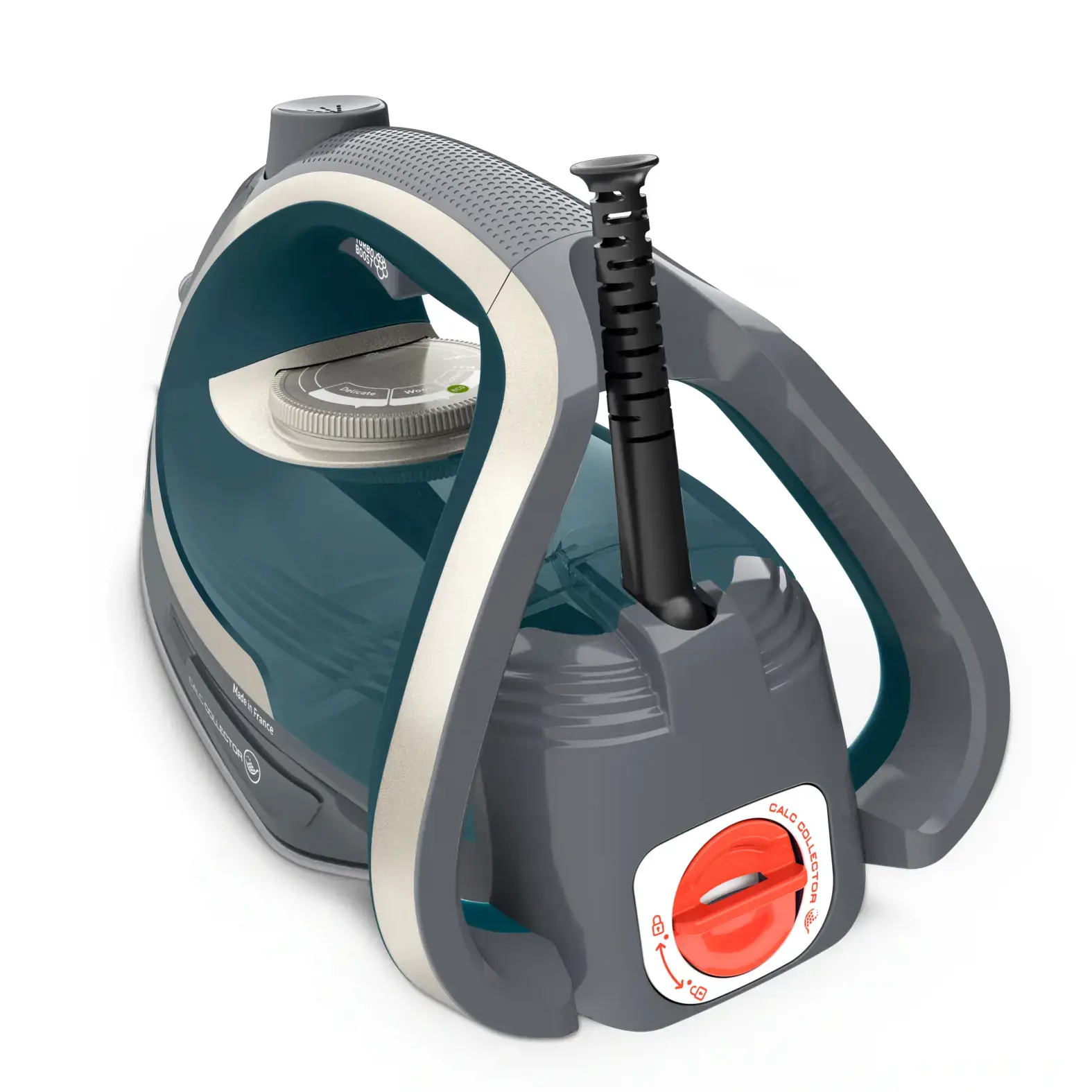 "Tefal Ultragliss Anti-Calc Plus" FV6842E0, garų lygintuvas, 2 m, 260 g/min, mėlynas, sidabrinis, 50 g/min, 0,27 l
