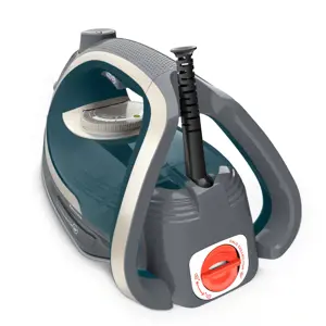 "Tefal Ultragliss Anti-Calc Plus" FV6842E0, garų lygintuvas, 2 m, 260 g/min, mėlynas, sidabrinis, 50 g/min, 0,27 l