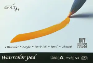 Akvarelės sąsiuvinis A4 20l 260gsm