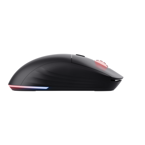 Trust GXT 927 Redex+, Right-hand, Laser, RF Wireless + USB Type-A, 25600 DPI, Black