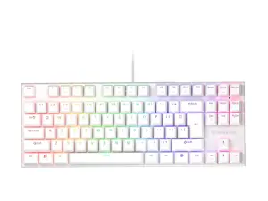 Genesis | THOR 303 | Mechanical Gaming Keyboard | Wired | US | Outemu Peach Silent | White