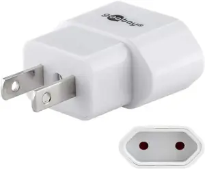 Goobay travel adapter Europe - USA/Japan (45345)