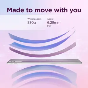 Lenovo Idea Tab Plus Wi-Fi (w/o power adapter) | ZAG70004SE | 12.1 " | Luna Grey | IPS | 2560 x 1600 pixels | MediaTek | Dimensity 6400 | 12 GB | Soldered LPDDR4x | 256 GB | Wi-Fi | Front camera | 8 MP | Rear camera | 13 MP | Bluetooth | 5.2 | Android | 15 or Later | Warranty 24 month(s) | Lenovo Tab Pen