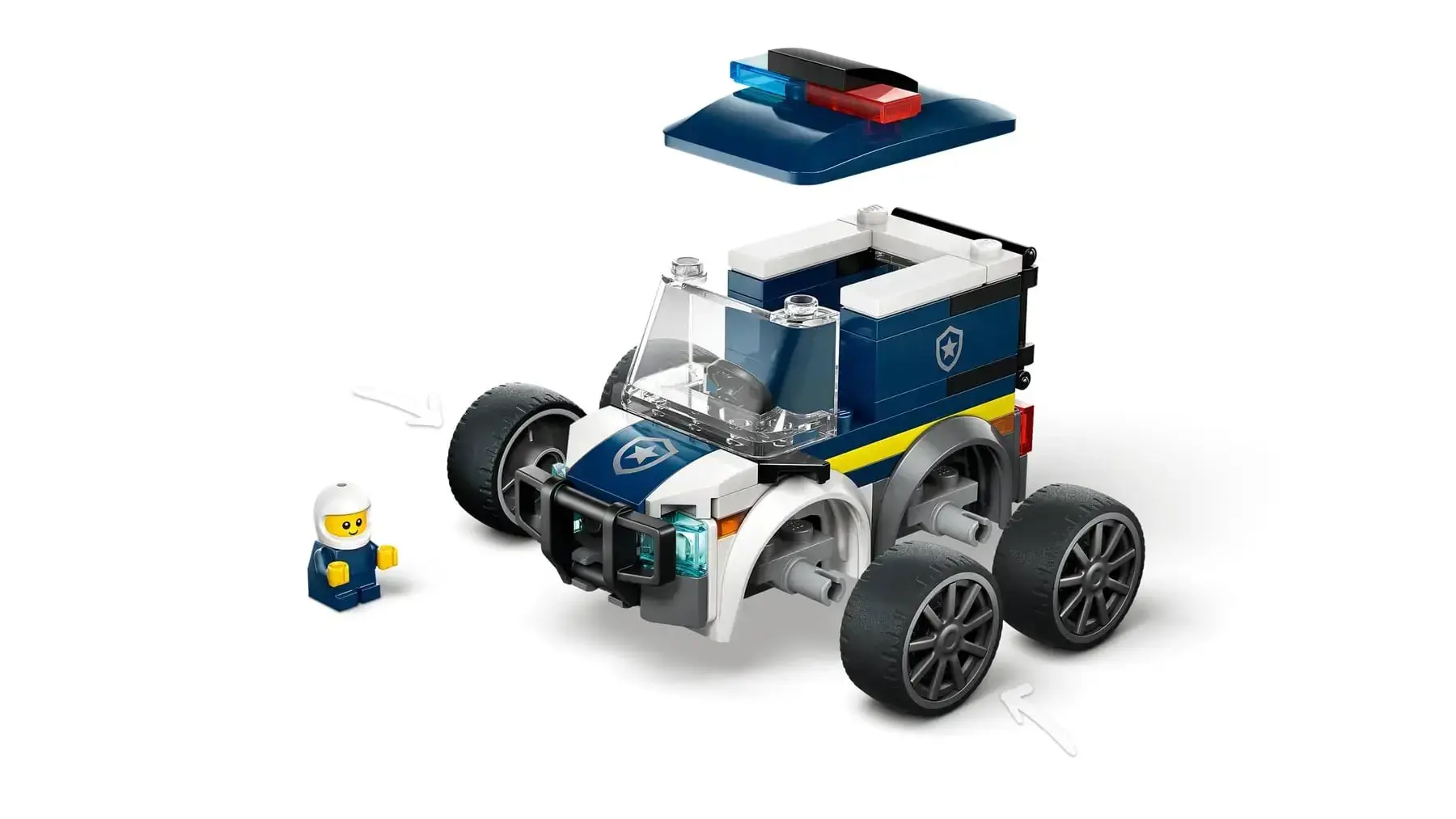 LEGO CITY 60481 Rides - Police Truck