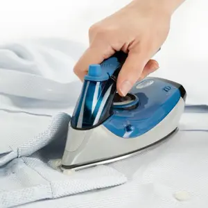 Kelioninis lygintuvas "Black+Decker BXIR1000E" (1000 W; mėlynas/sidabrinis)