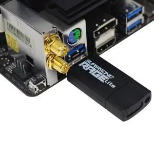 "Patriot Memory Supersonic Rage Lite" USB atmintinė 64 GB USB Type-A 3.2 Gen 1 (3.1 Gen 1), juoda, mėlyna