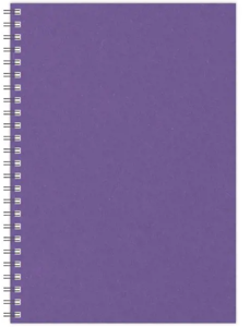 Kalendorius - užrašinė TIMER, su spirale, A5, be datų, 224 lapai, taškeliais, kartoniniu viršeliu, …