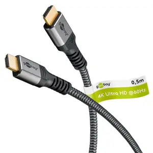 Goobay High Speed HDMI Cable with Ethernet | 64992 | 0.5 m