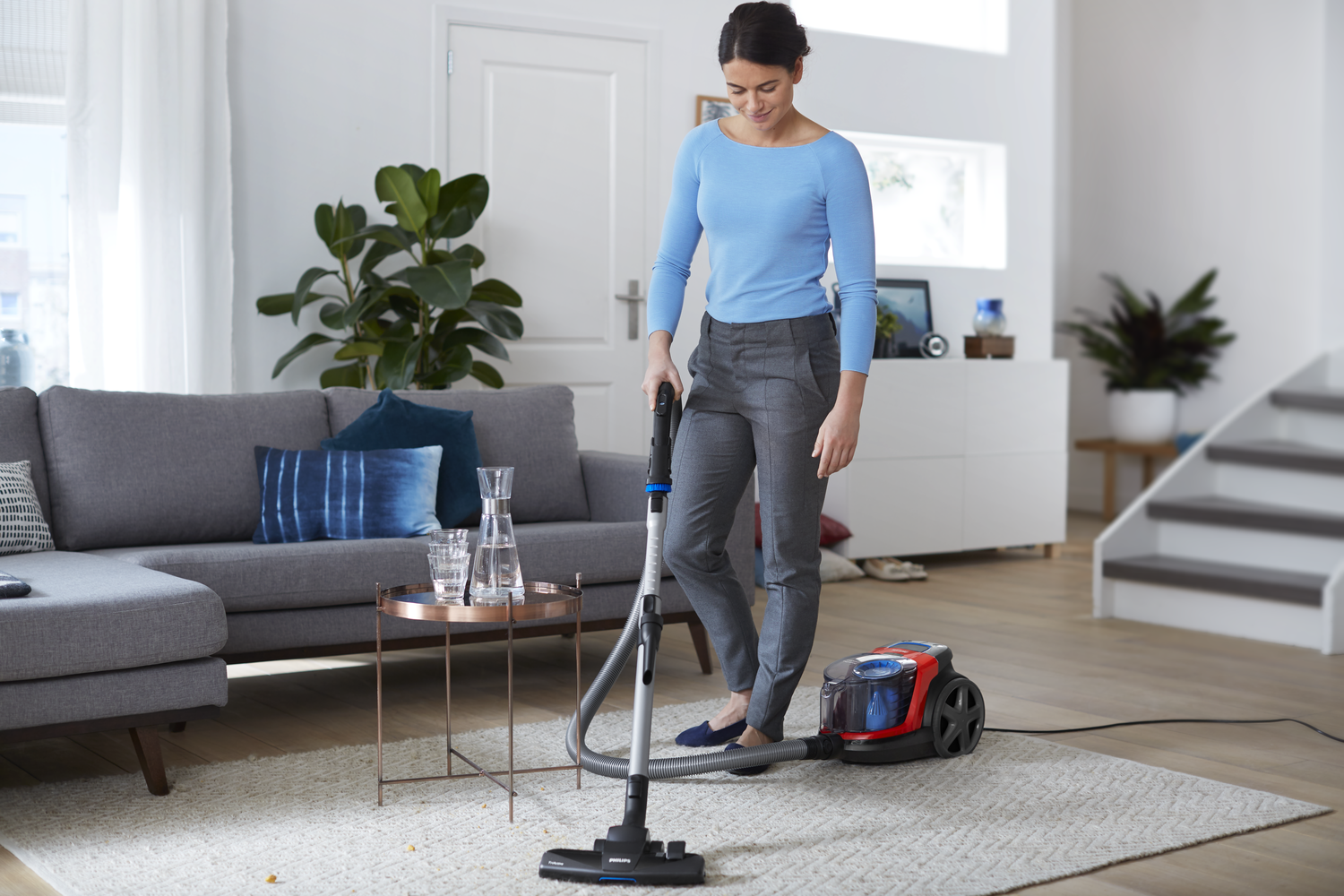 "Philips" 3000 serijos FC9330/09, 650 W, cilindrinis dulkių siurblys, sausas, be maišelio, 1,5 l, antialerginis filtras