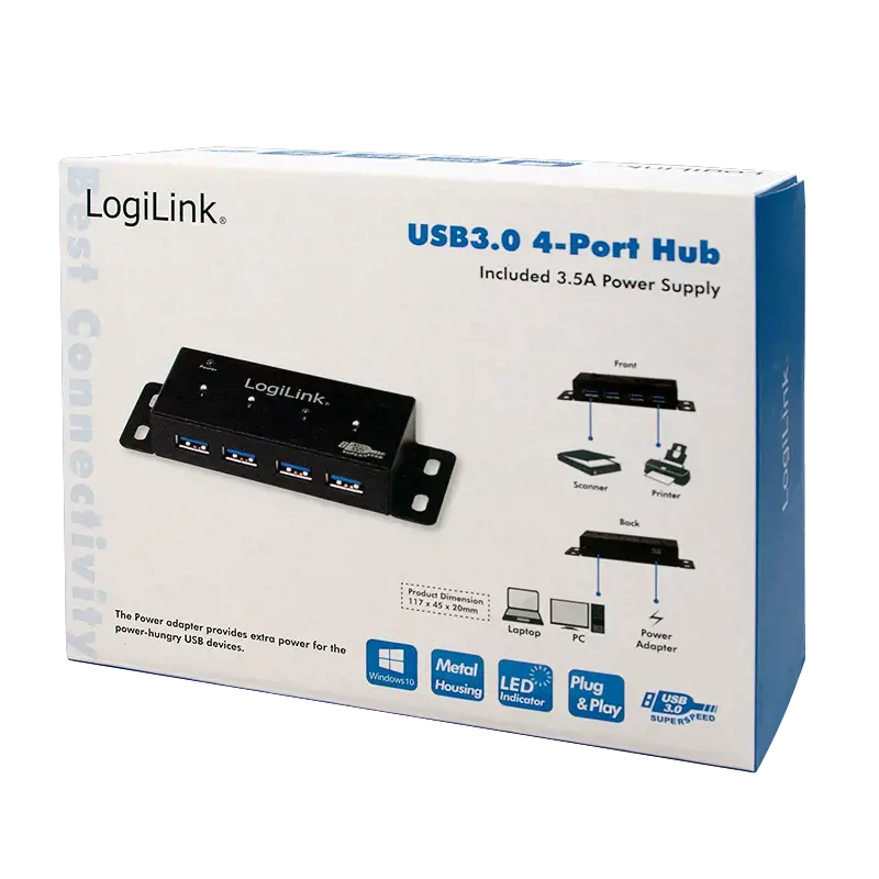 "Logilink" USB 3.0 šakotuvas UA0149