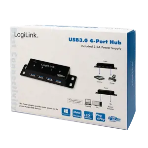 "Logilink" USB 3.0 šakotuvas UA0149