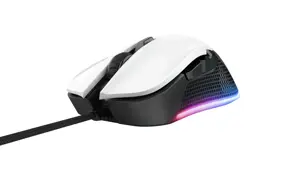 "Trust GXT 922W YBAR", dešinysis, optinis, A tipo USB, 7200 DPI, juodas, baltas