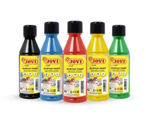 Akriliniai dažai JOVI, 250ml, žalios sp.
