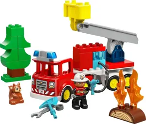 LEGO DUPLO 10473 Fire Truck with Hose and Firefighter