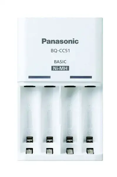 Panasonic charger Basic + 4x AAA Eneloop  800 mAh