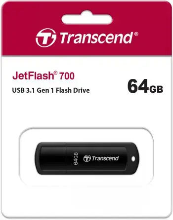 ATMINTIES KAUPIKLIS FLASH USB3 64GB/700 TS64GJF700 TRANSCEND