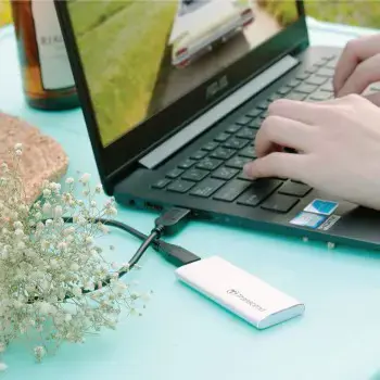 TRANSCEND 1 TB išorinis SSD diskas ESD260C USB 3.1 Gen 2 Type C