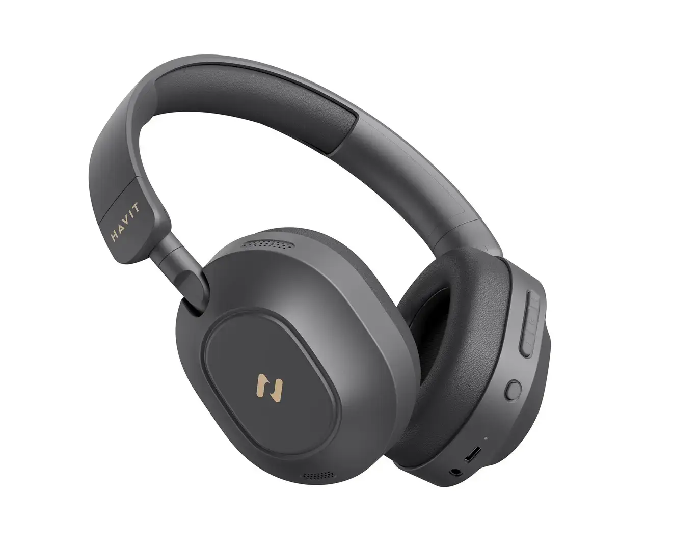 Havit H668BT - BT cordless headphones, black