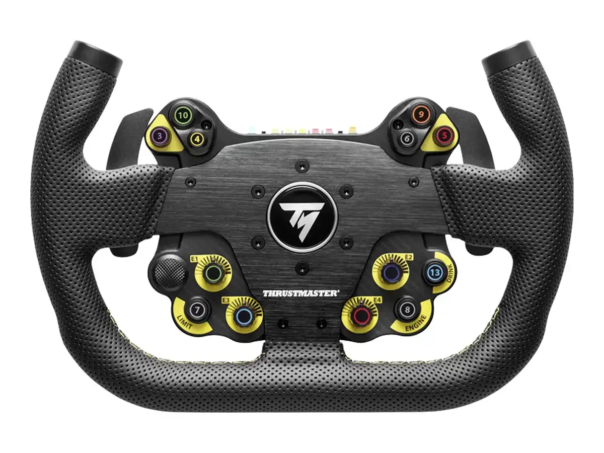 Thrustmaster EVO Racing 31U Leather | Wheel Rim with Hub for Simracing | Black