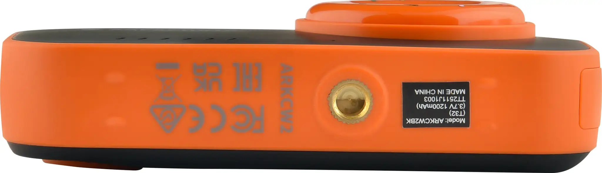 AgfaPhoto Realikids Cam Waterproof 2, black/orange