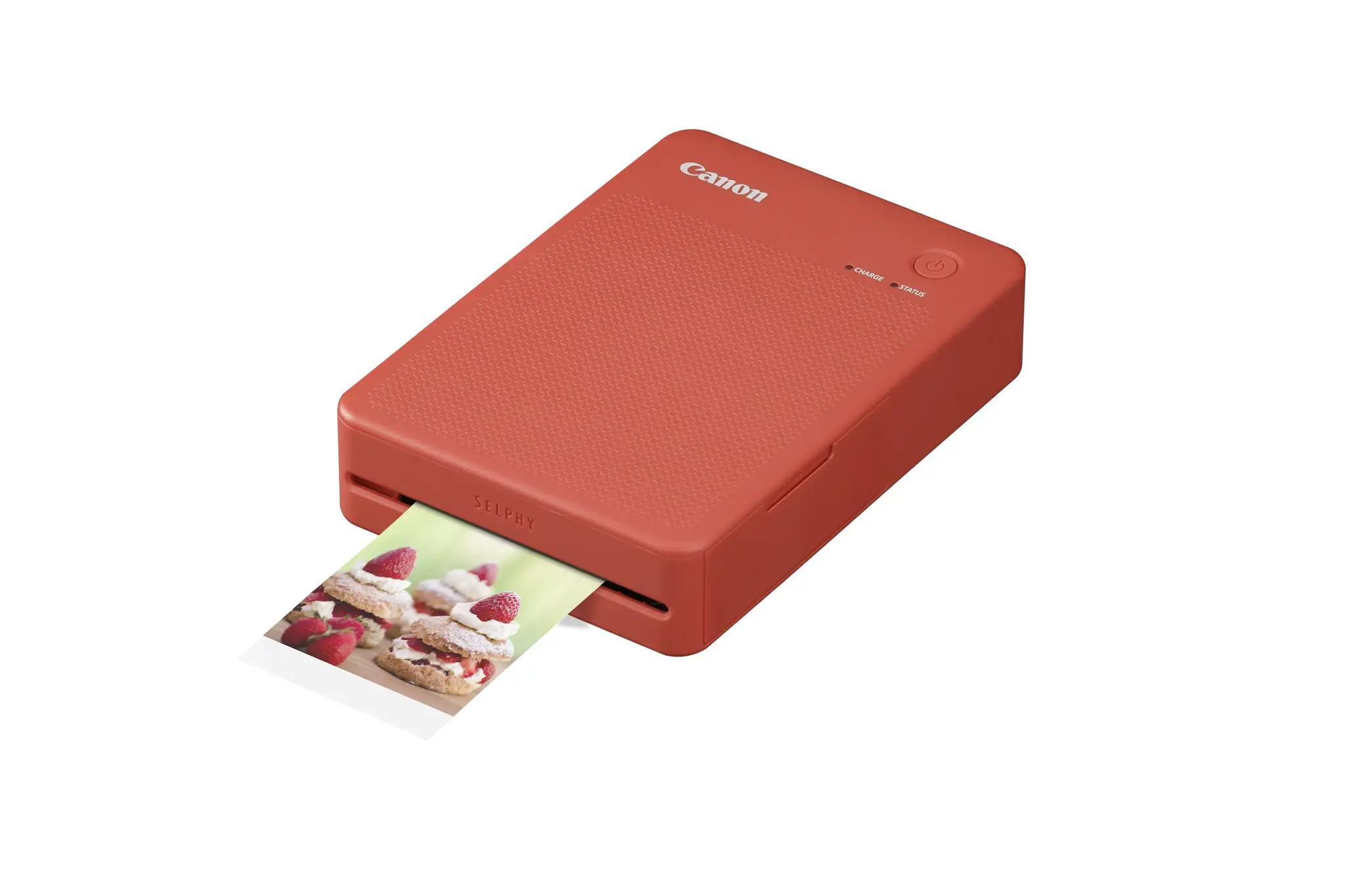 Canon SELPHY QX20 RD, Dye-sublimation, 287 x 287 DPI, 2.8" x 3.3" (7.2x8.5cm), Wi-Fi, Direct printing, Red, Terracotta