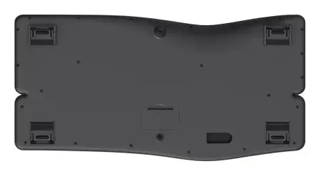 Trust Keyra Ergonomic multidevice wireless keyboard