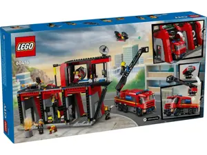 LEGO CITY 60414 FIRE STATION WITH FIRE TRUCK