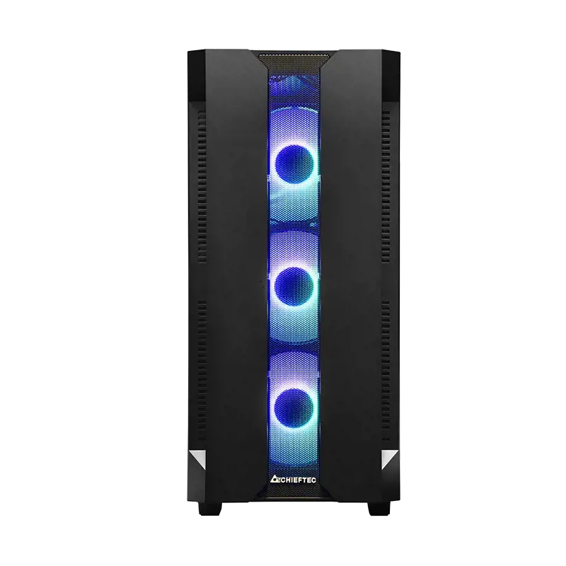 CHIEFTEC Hunter žaidimų šasi ATX Black