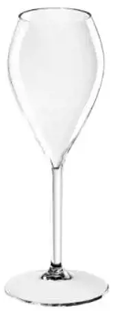 Taurė šampanui FLUTE, 240 ml, skaidri, 1 vnt