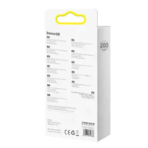 Baseus Crystal Shine Series USB | greito įkrovimo laidas USB Type A - USB Type C 100W 2m juodas