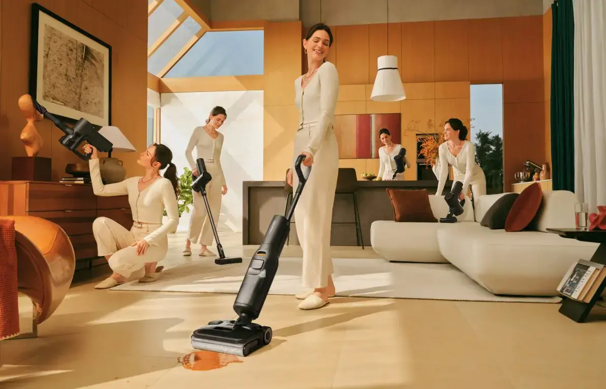 Cordless upright hoover Roborock F25 ACE Combo